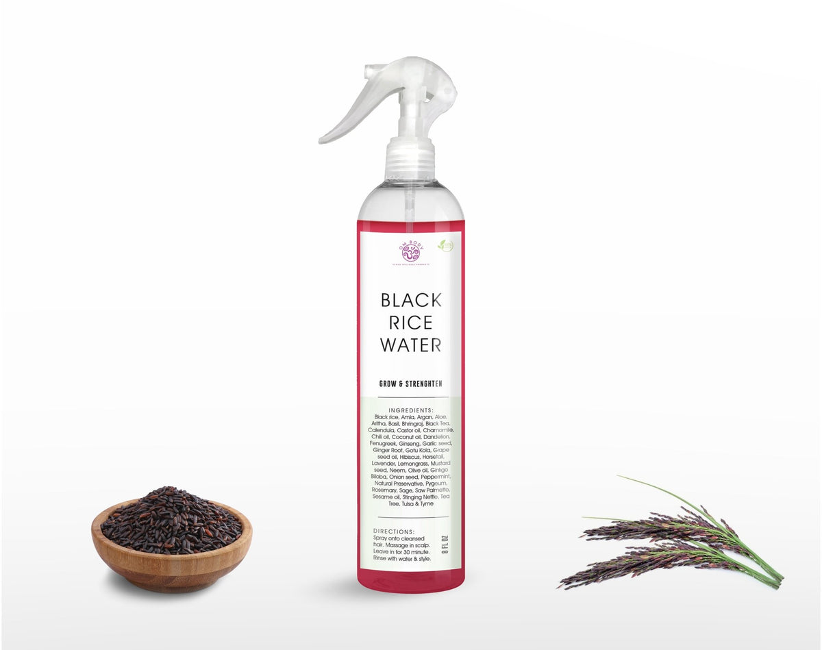 Black Rice Water - OmBodyandSoul